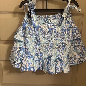 Lilly Pulitzer Inspired Skirt Set